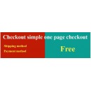 Checkout simple (one page checkout)